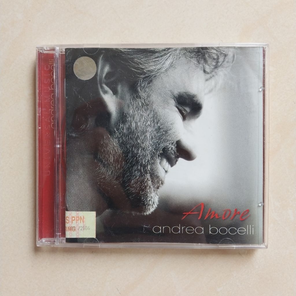 Jual CD ANDREA BOCELLI ALBUM AMORE | Shopee Indonesia