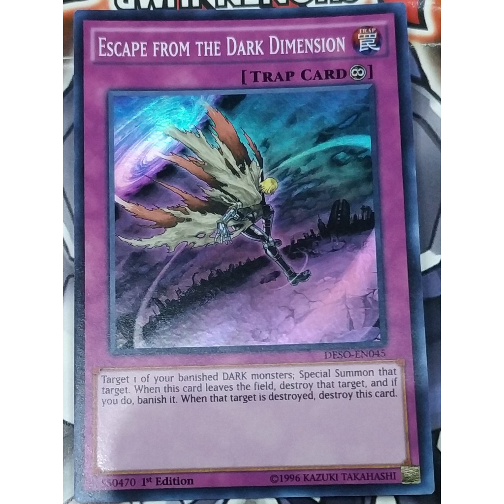 Jual Escape from the Dark Dimension - DESO-EN045 - Super Rare - Trap ...