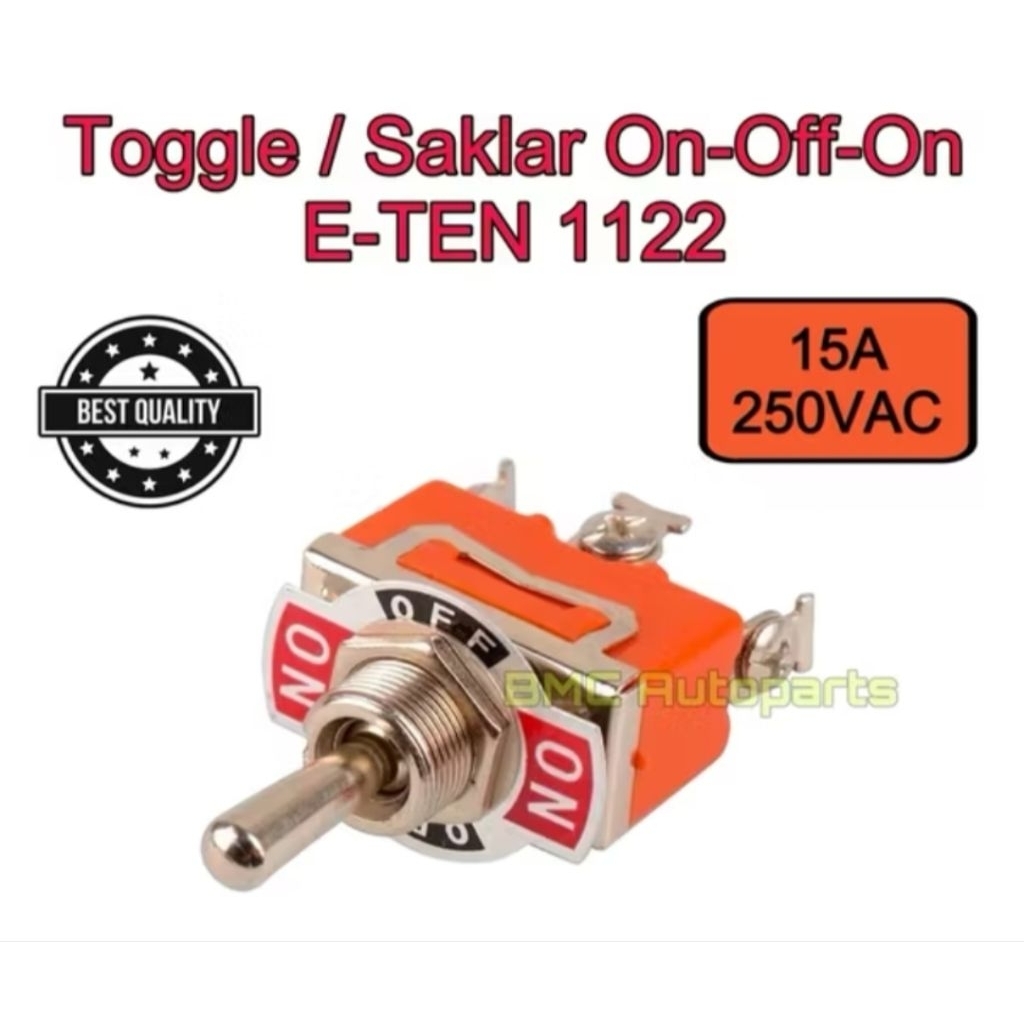 Jual TOGGLE SAKLAR 3 KAKI ON OFF / SWITCH TOGGLE 3 KAKI BESI | Shopee ...