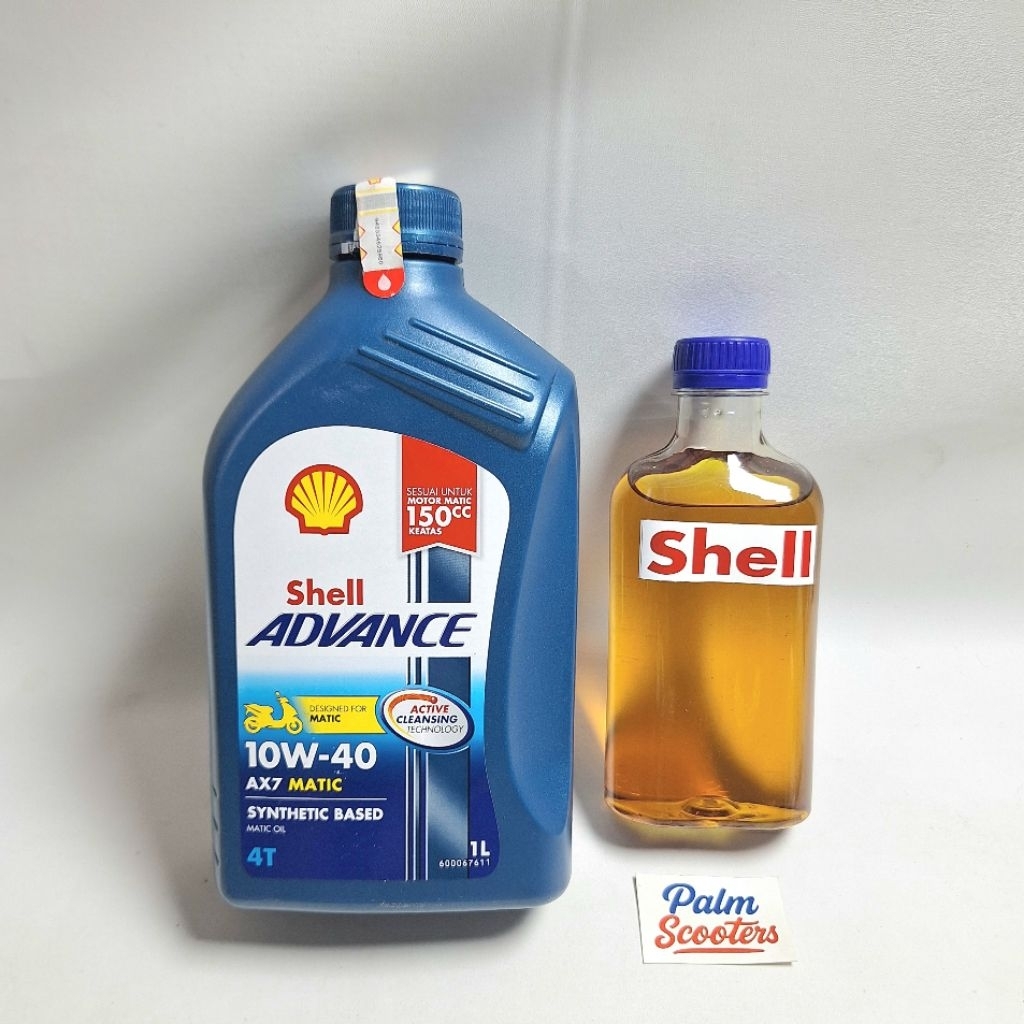 Jual Paket Oli Mesin Vespa Matic 3V IGet ( Oli Mesin, Oli Gardan ...