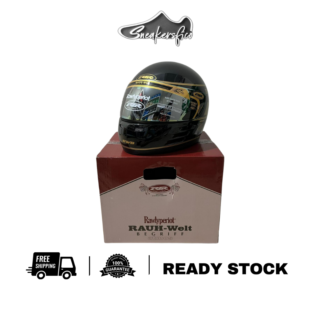 Jual Helm Rauh Welt Begriff RWB x Atmos x Rawtyperiot RTR Racing Helmet ...