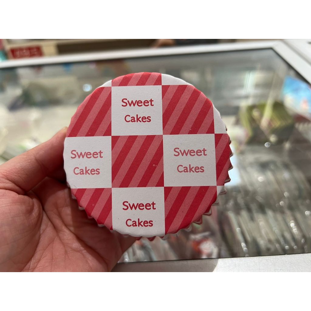 Jual CupCake Cases BULAT / OVAL 8cm isi 10pc Tebal Laminating Roti ...