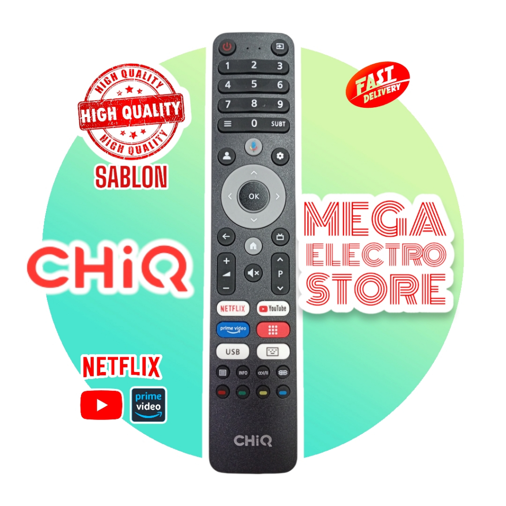 Jual REMOTE TV CHIQ SMART ANDROID | Shopee Indonesia