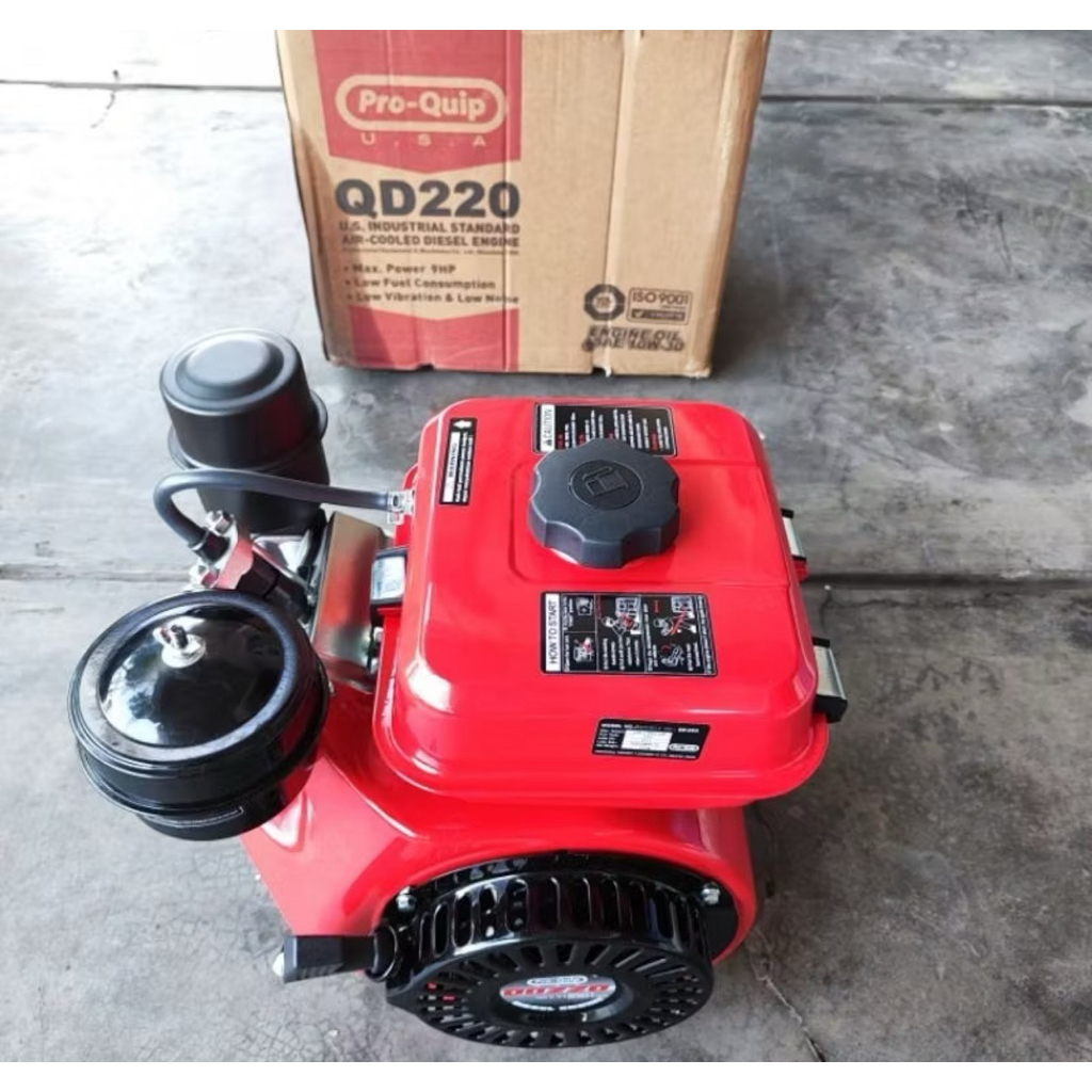 Jual MESIN PENGGERAK DIESEL PROQUIP QD220 9hp DIESEL ENGINE PRO QUIP ...