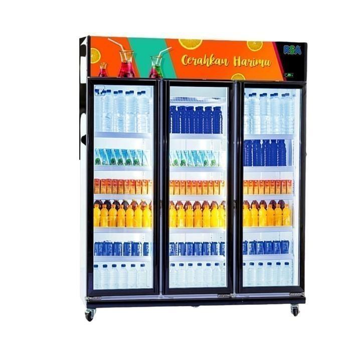 Jual RSA Showcase 3 pintu AMETHYST Display Chiller Cooler 1280 Liter ...