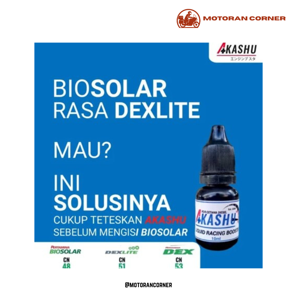 Jual AKASHU Cetan Booster Additive Bio Solar Diesel Fuel Treatment ...