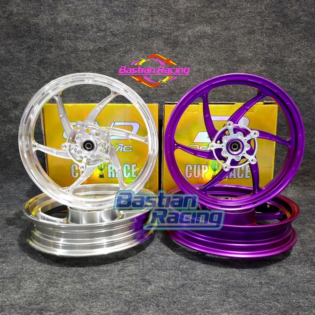 Jual VELG PCX 160 MOZ 6 RING 14 DELKEVIC VELG RACING CNC MOZ 185x14 ...