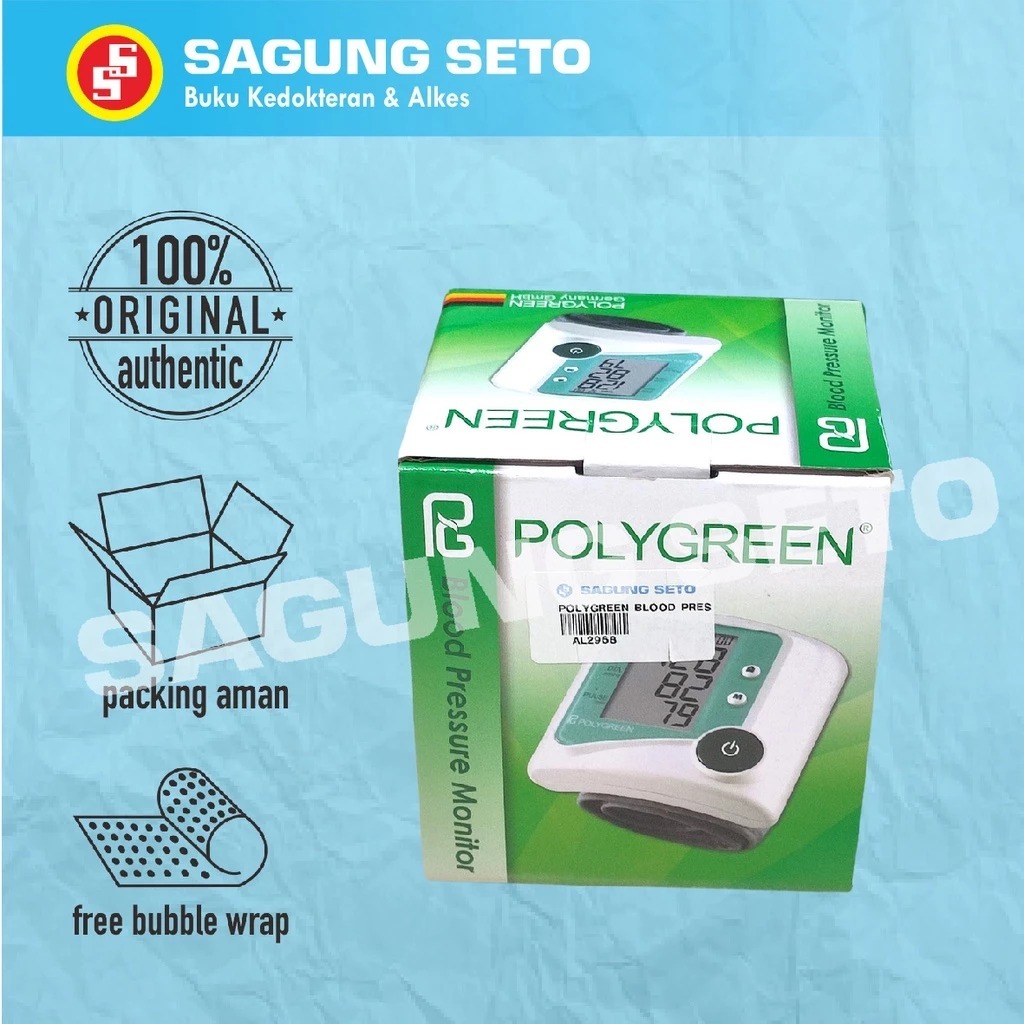 Jual POLYGREEN BLOOD PRESSURE MONITOR KP-6230 (ALAT TENSI DARAH ...