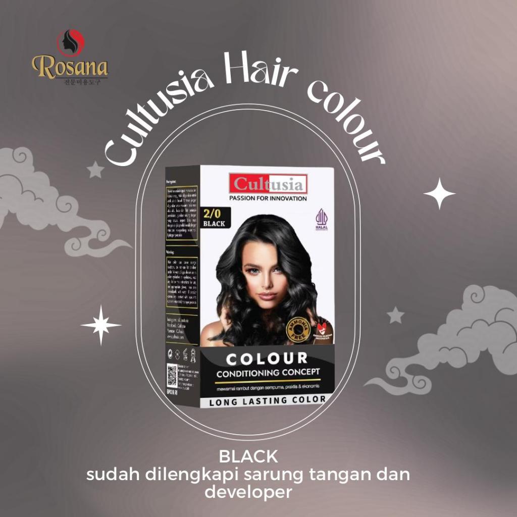 Jual Cultusia hair colour | pewarna rambut | cat rambut | Shopee Indonesia