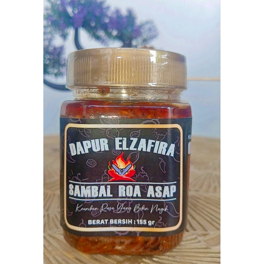 Jual Sambal Roa Asap Gorontalo 145gr | Tanpa MSG & Pengawet Sambal Ikan ...