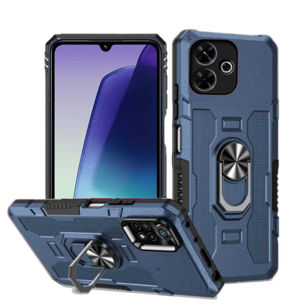 Jual Casing INFINIX HOT 30i Case Armor Hybrid Robot Hit Ring Standing ...