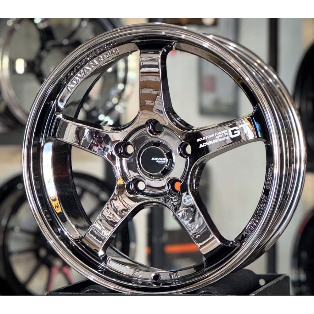 Jual velg mobil r17 advan gt lebar 7,5 velg mobil ring 17 cocok untuk ...