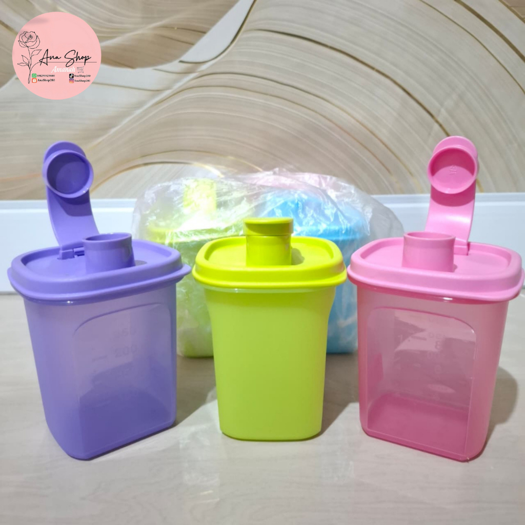 Jual Tupperware Mini Slim Line 350 ml - Tempat Penyimpanan Bumbu Dapur ...