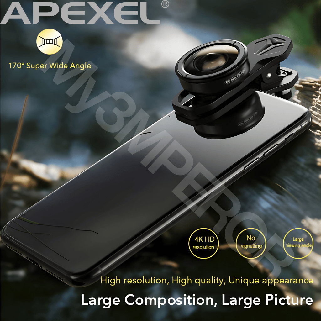 Jual (NEW) APEXEL Lensa Kamera Hp Smartphone Fotografi HD Jernih ...