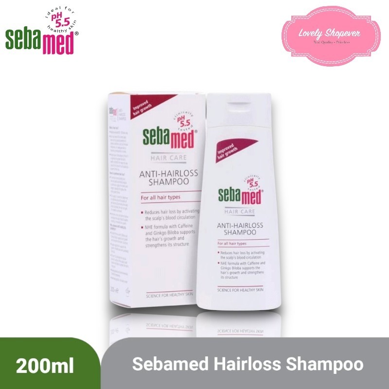 SEBAMED HAIRLOSS HAIR LOSS SHAMPOO 200 ML 200ML RAMBUT RONTOK