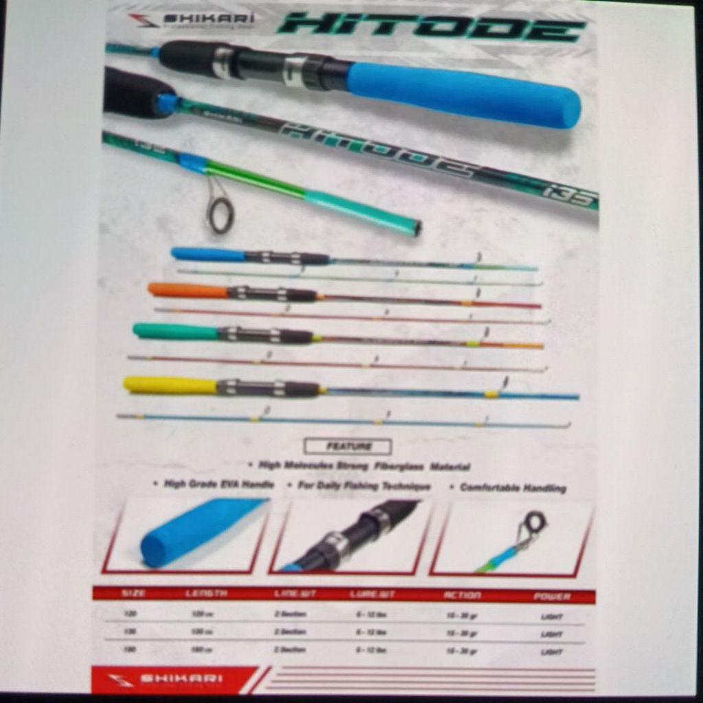 Jual JORAN SHIKARI HITODE / DAIDO KILLER 120 135 150 FIBER SOLID MURAH ...