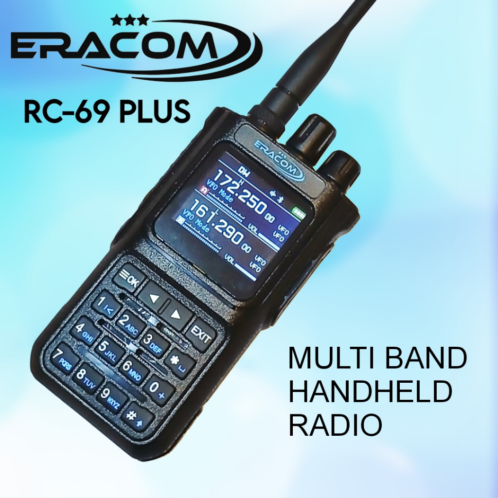 Jual HT Walkie Talkie Eracom RC69 Plus Multiband | Shopee Indonesia