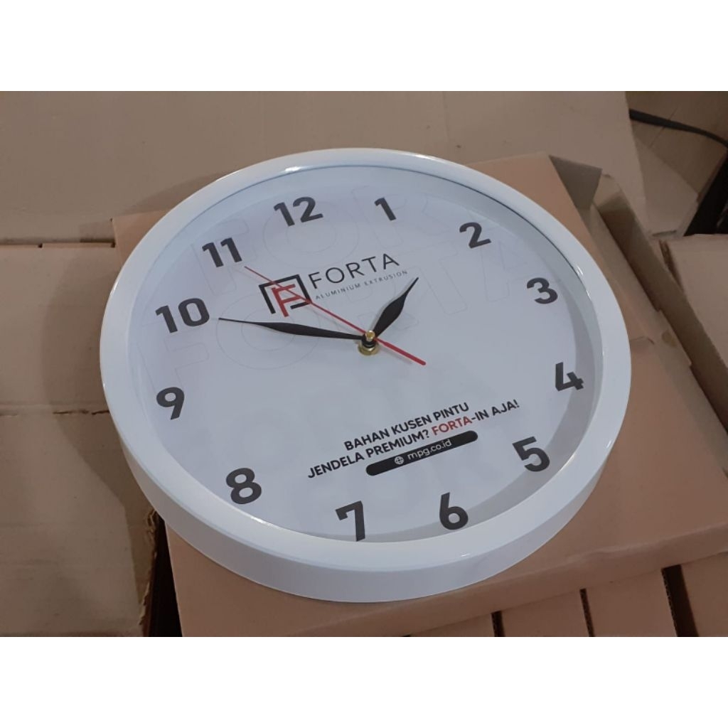 Jual jam custom/custom jam dinding | Shopee Indonesia