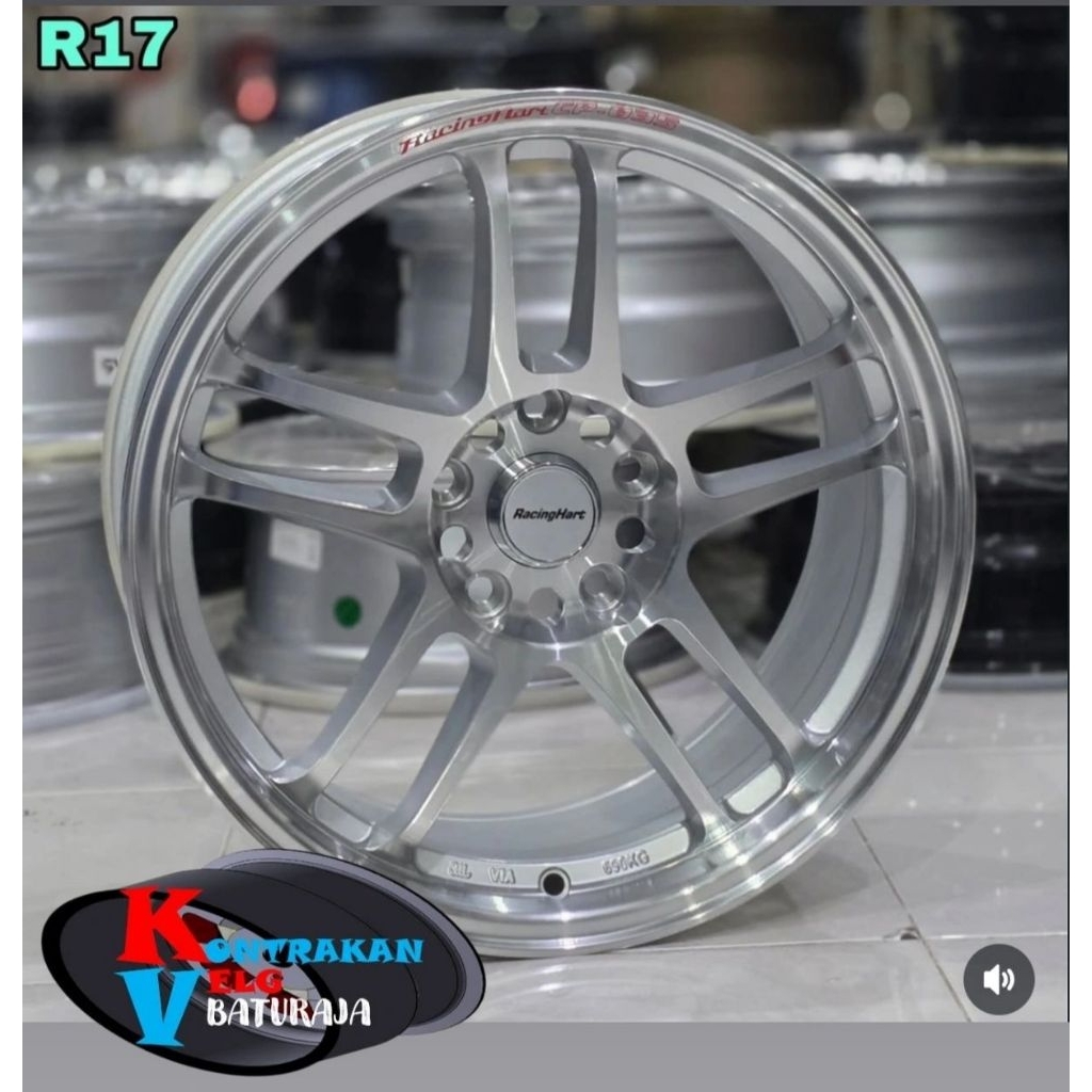 Jual Velg CP035 R17 Silver Lips Polish 5x114 ( INNOVA ERTIGA RUSH ...