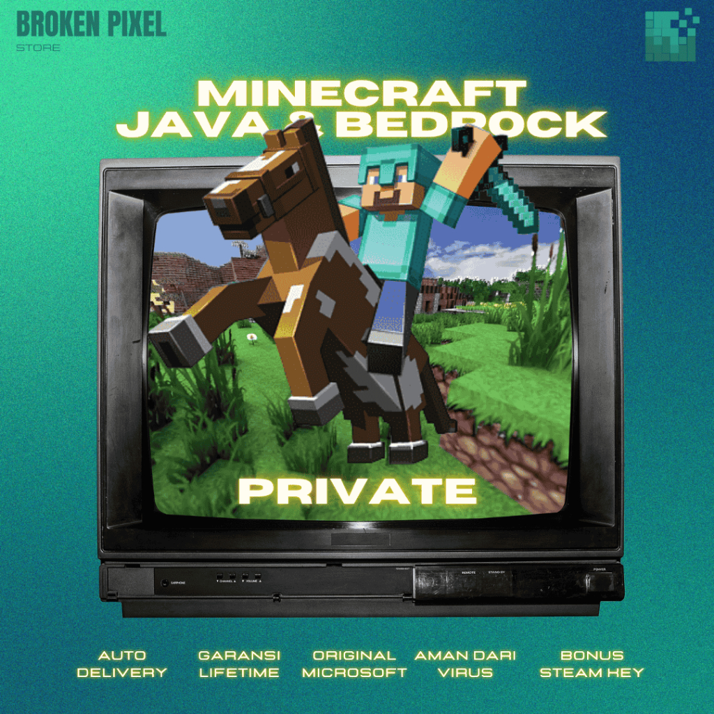 Jual Minecraft Java & Bedrock Original Microsoft Store Private Account ...