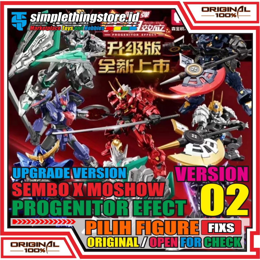 Jual Sembo X Moshow Figure / Secret (VOL 2) Upgrade Version ...