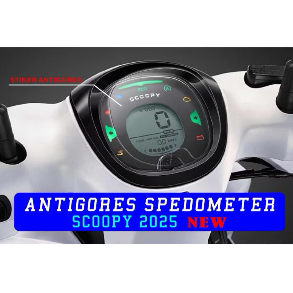 Jual Sticker anti gores speedometer new honda scoopy 2025 2026 presisi ...