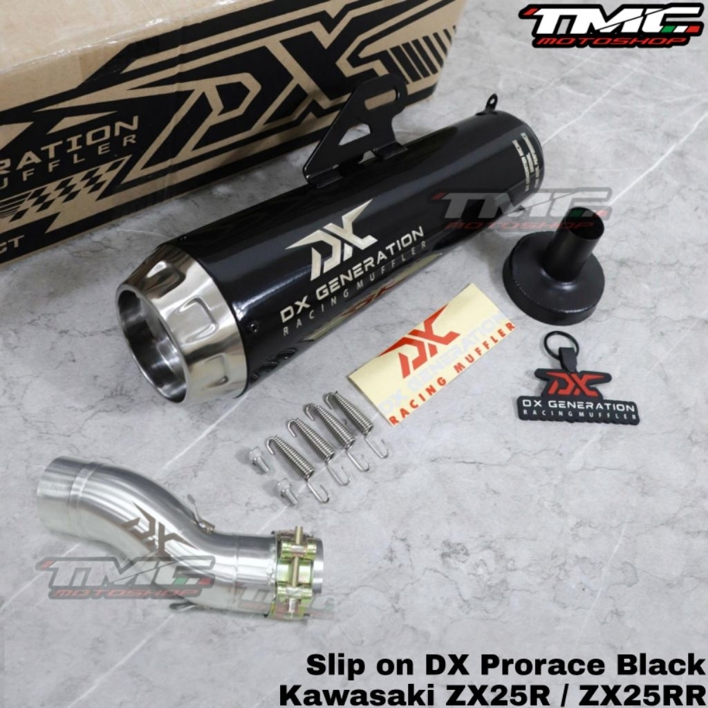 Jual Knalpot slip on ZX25 ZX25R ZX25RR by DX Generation | Shopee
