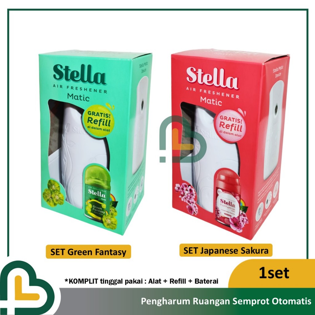 Jual Dispenser Pengharum Parfum Ruangan Otomatis Alat Stella Matic ...