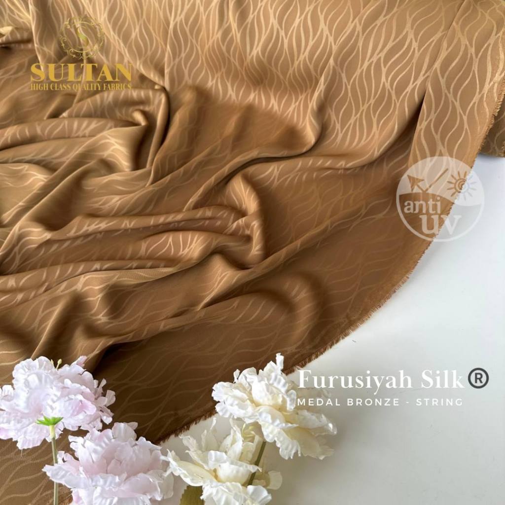 Jual KAIN FURUSIYAH SILK SULTAN EMBOSS STRING 50 CM | Shopee Indonesia