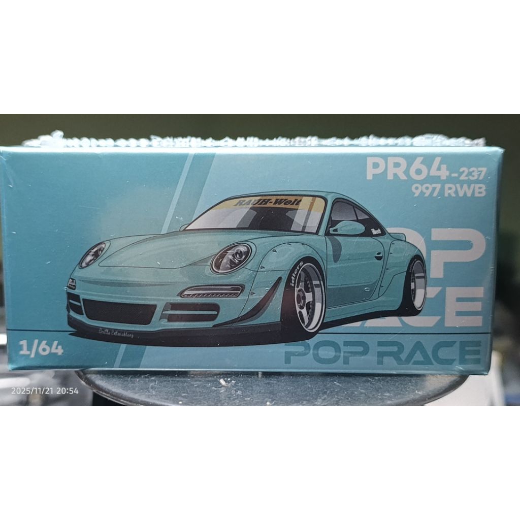 Jual POP RACE 1/64 RWB 997 Tiffany Blue | Shopee Indonesia