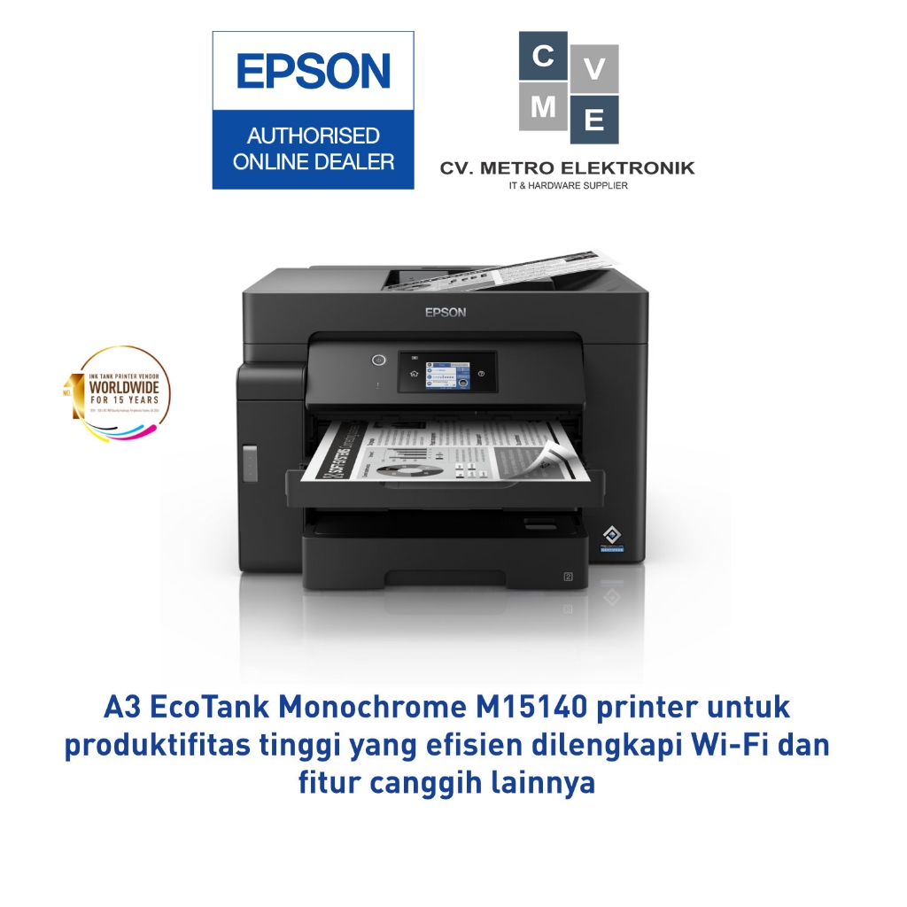 Jual Printer EPSON AFFL M15140 EPSON M-15140 M 15140 A3 A3+ Wi-Fi ...