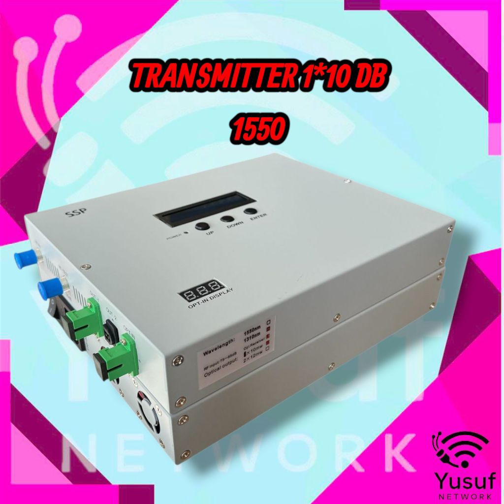 Jual CATV Transmitter 1550 Output 1 x 10db | Shopee Indonesia