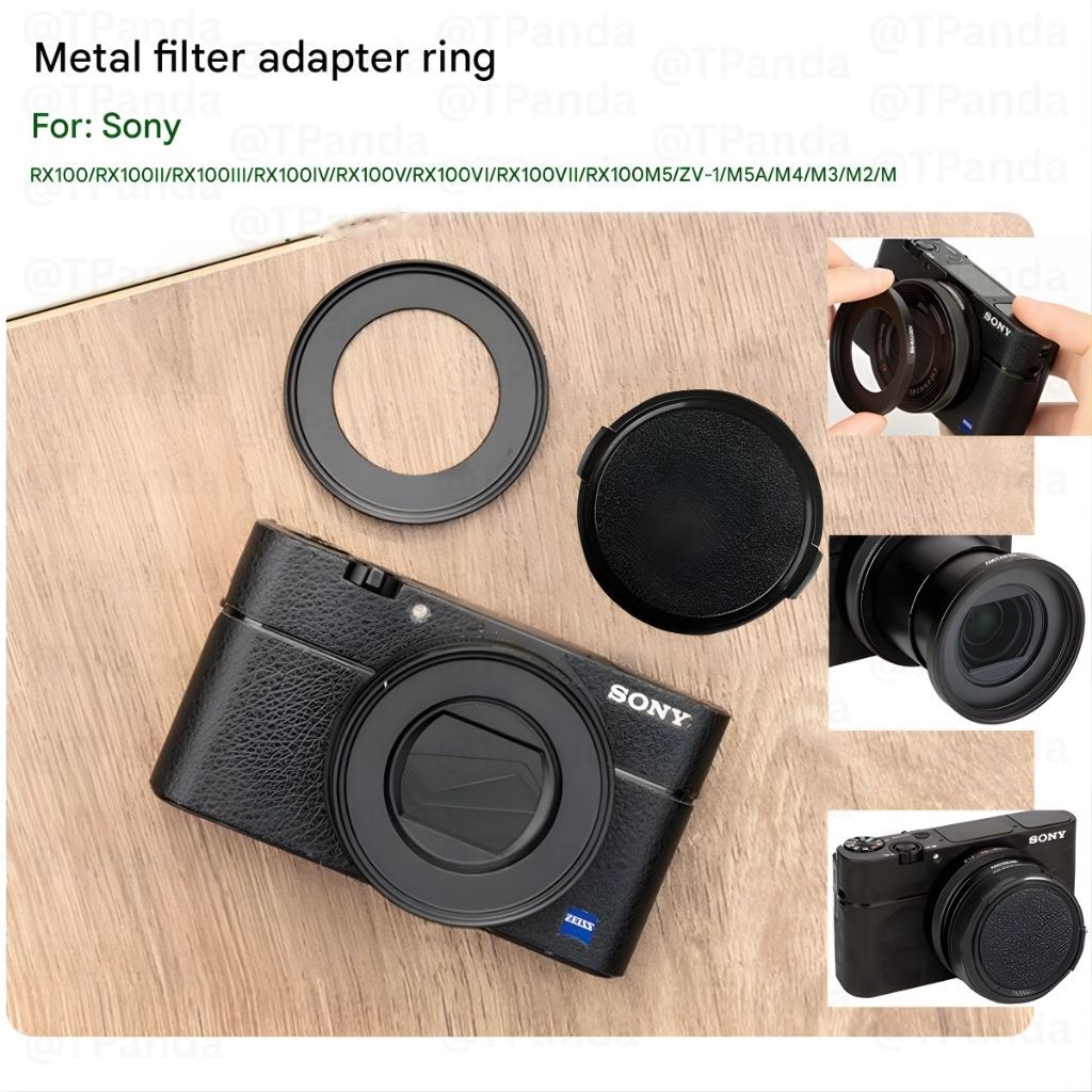 Jual ADAPTER RING Filter 52mm Untuk Kamera SONY ZV1 RX100 RX100II ...