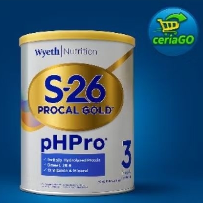 Jual S 26 Procal Gold pH Pro 3 800g/S26 3 1-3thn /Nan 3 ED2027 | Shopee ...
