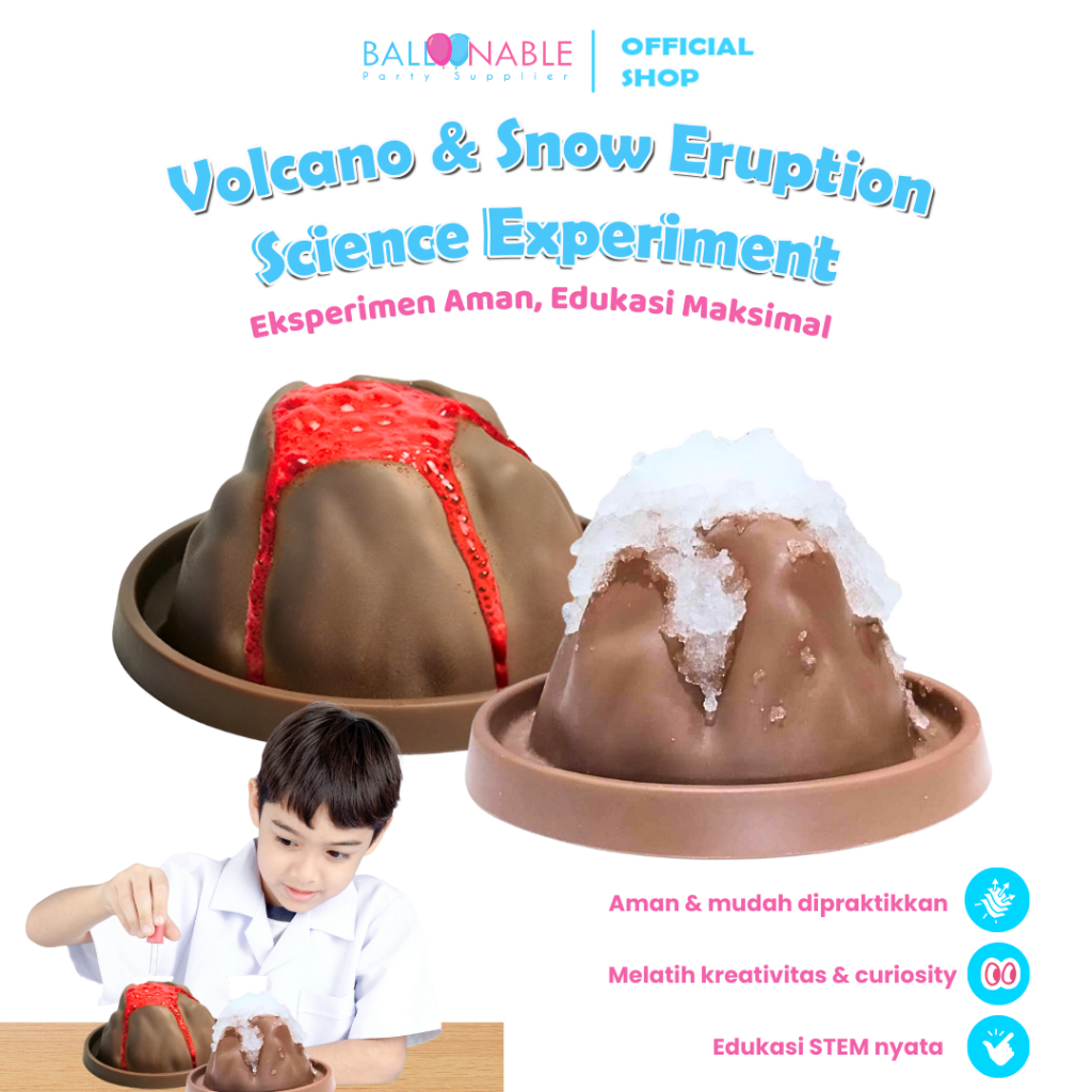 Jual Mainan Anak Volcano Eruption / Erupsi Gunung Science Experiment ...