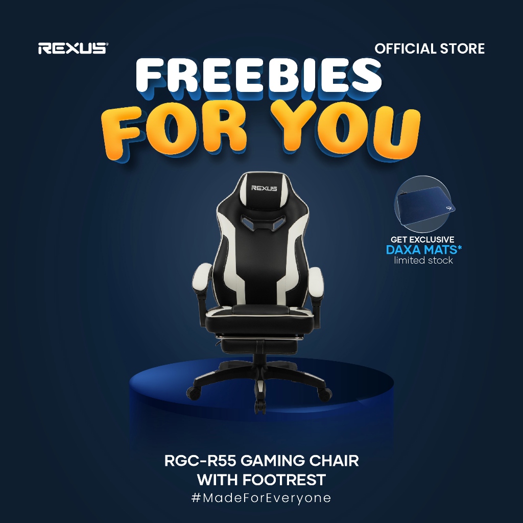Jual (Get Special Mousepad Daxa Mats) Rexus RGC-R55 Gaming Chair With ...