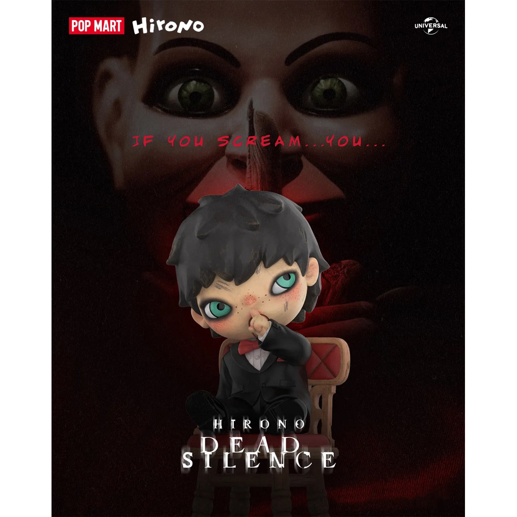 POPMART Hirono × Dead Silence フィギュア Hirono × Dead Silence