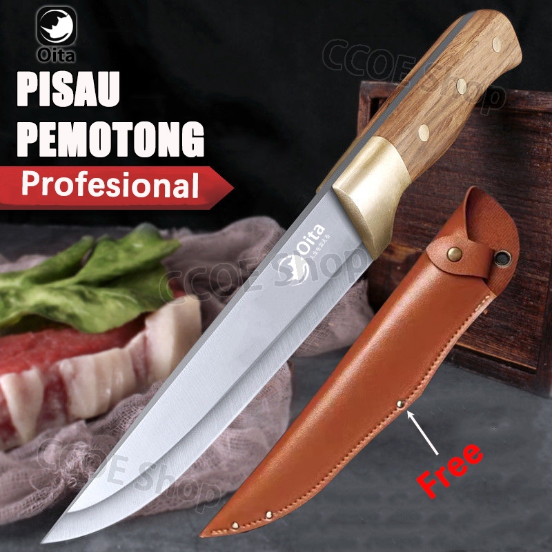 Jual Pisau Super Tajam Dapur Pisaw Stainless Pisow Kurban Serbaguna ...