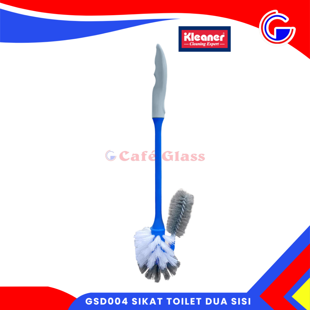 Sikat Toilet Dua Sisi - Sikat Kloset Duduk - Gsd004 Closet Brush Multifungsi Kleaner