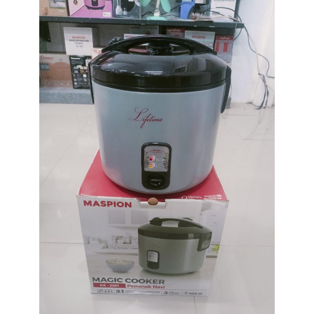 Jual MAGIC COM MASPION EX-2581 2,5L | Shopee Indonesia
