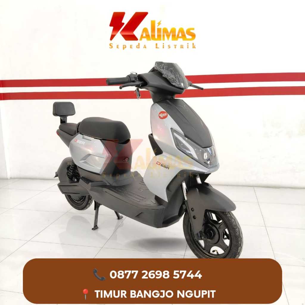 Jual Sepeda Listrik D66A | Terbaru | NFC | SILVER | Garansi Resmi ...