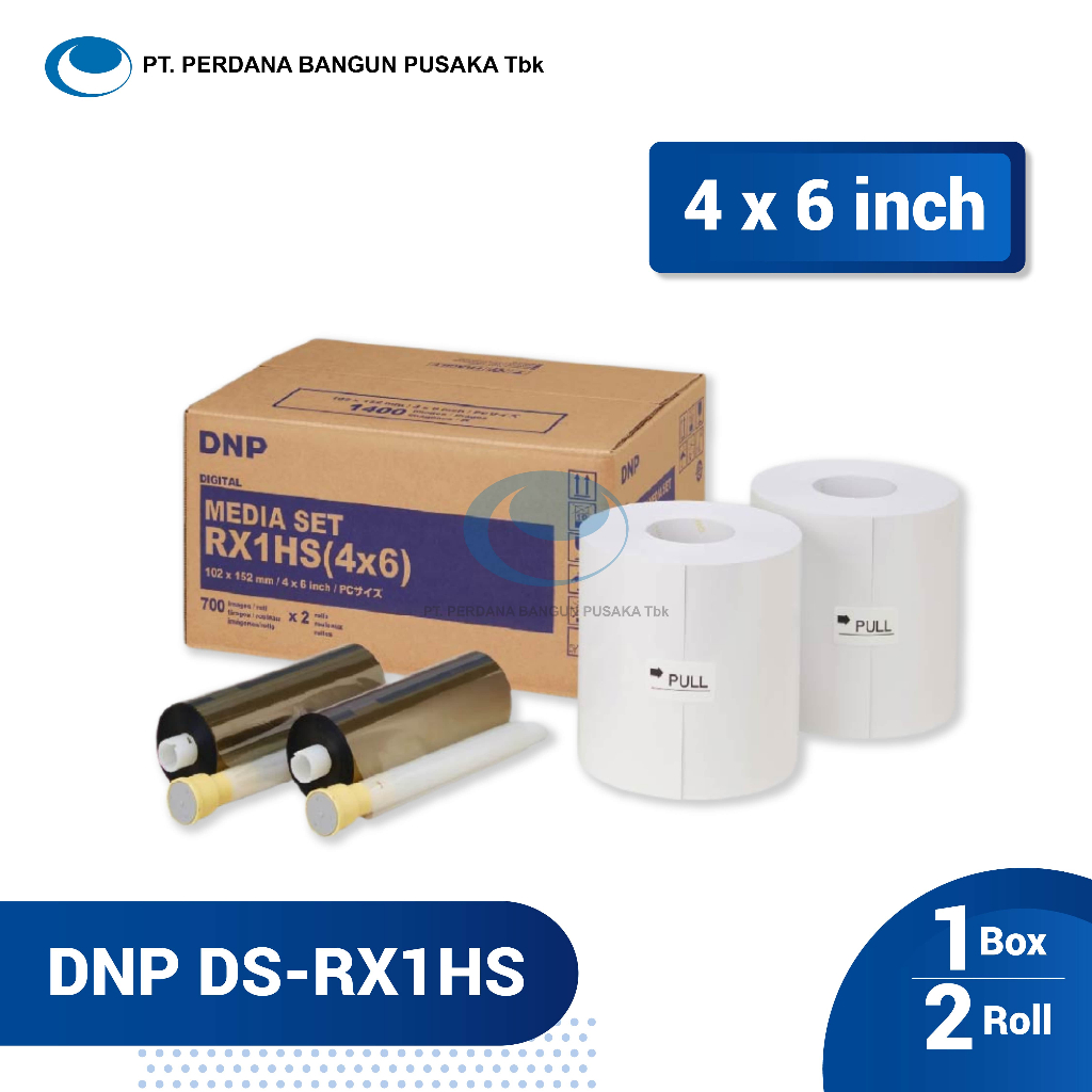 Jual DNP Media DS-RX1HS 4x6 (1 Box/2 Roll) | Shopee Indonesia