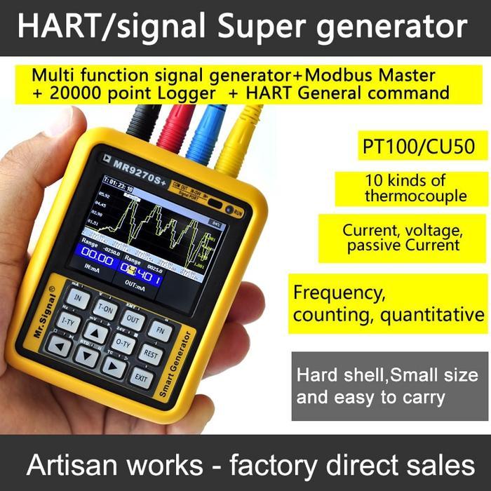 Jual MR9270S + HART 4-20MA Signal Generator Calibrate Current Voltage ...