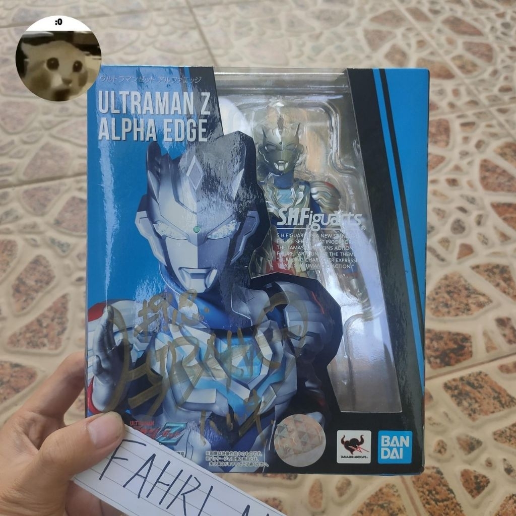 Jual SHF Ultraman Z Alpha Edge BIB With Kohsu Hirano Hand sign on Box ...