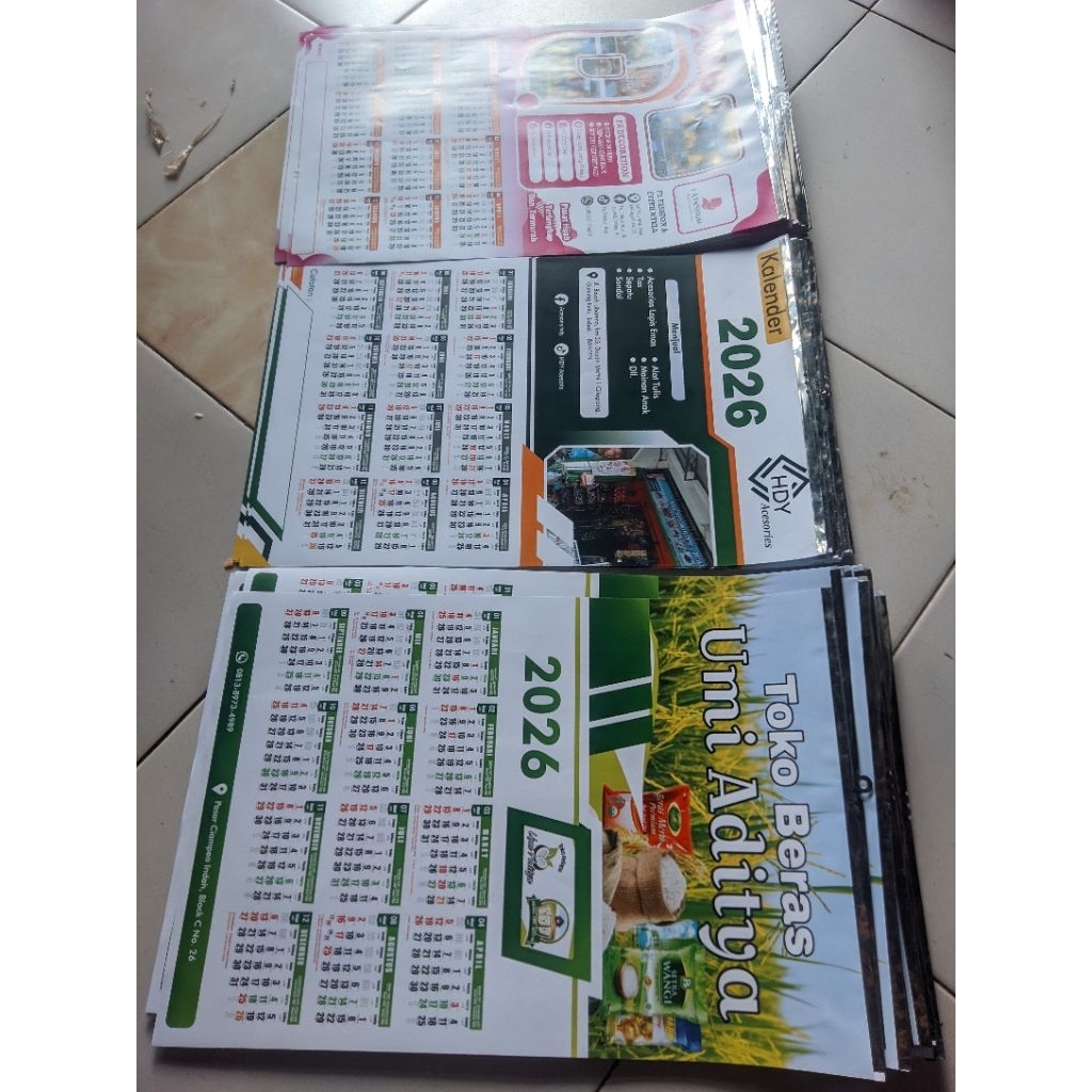 Jual PROMO KALENDER DINDING 2027 CUSTOM 1-6 LEMBAR FREE DESAIN | Shopee ...