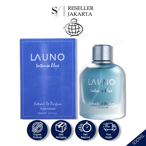 Jual Fragrance World La Uno Intense Blue Extrait de Parfum 100ML ...