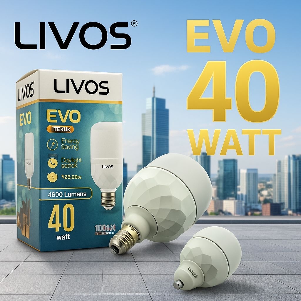 Jual LAMPU LED LIVOS EVO T BULB 40 WAT TERBARU BERKUALITAS | Shopee ...
