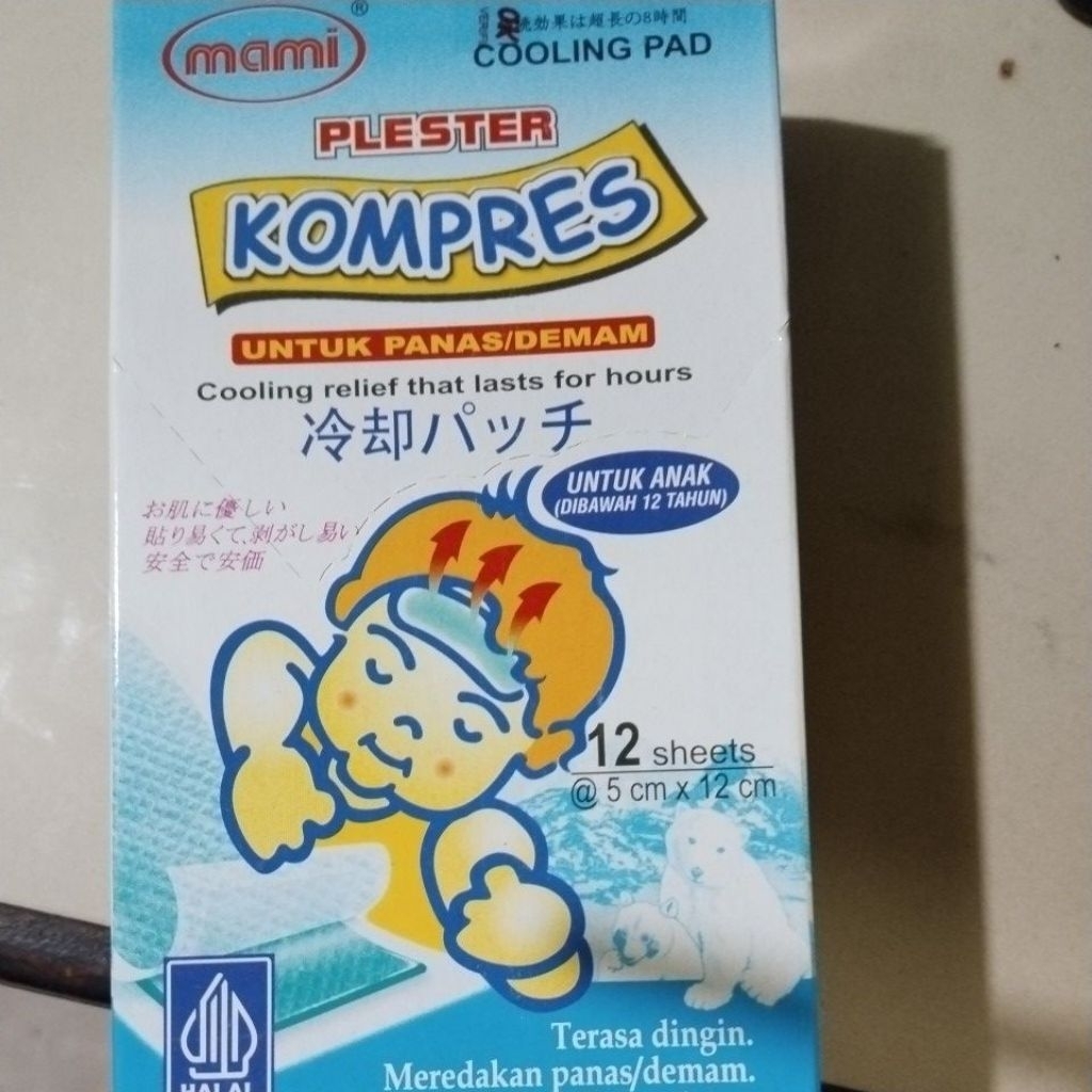 Jual mami plaster kompres box 12sheet | Shopee Indonesia