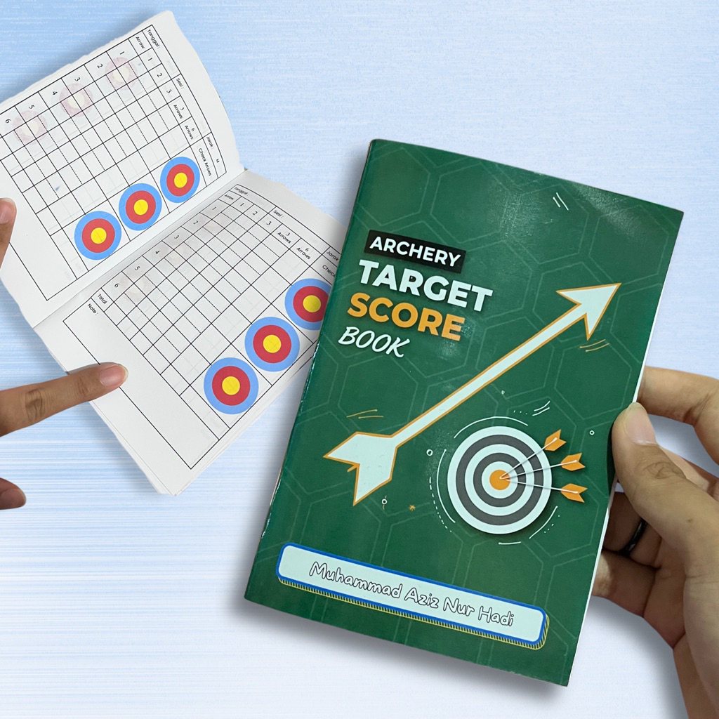 Jual Buku Scoring Panahan Custom Nama | Target Scoring | Isi 26 Lembar ...