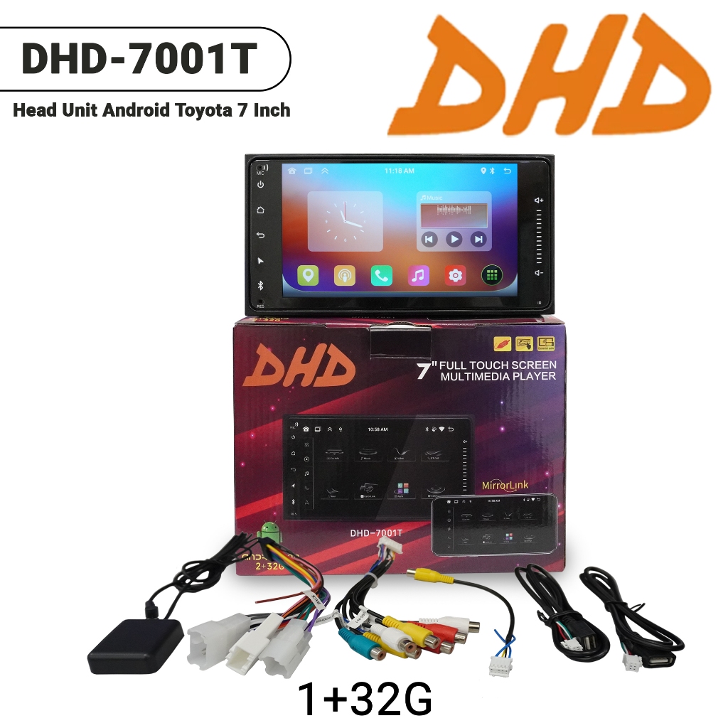 Jual Head Unit ANDROID 7 Inch (Plug and Play Ukuran dan Socket TOYOTA ...